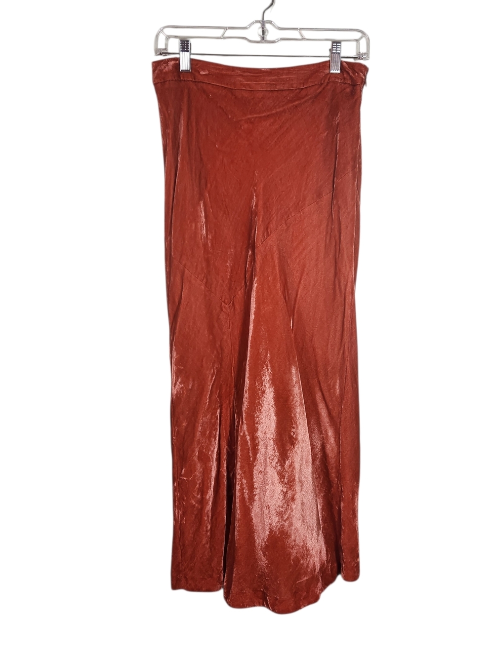 Anthropologie Maeve Crushed Velvet Skirt, sz 8 - Picture 3 of 8